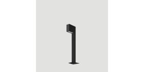 RULED LINEAR IP65 bollard - H.600mm base
